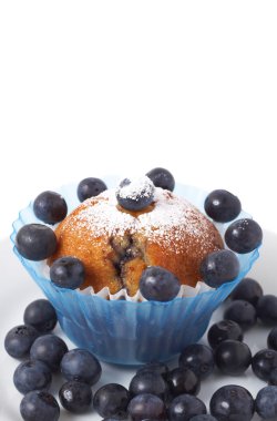 Blueberry muffin beyaz