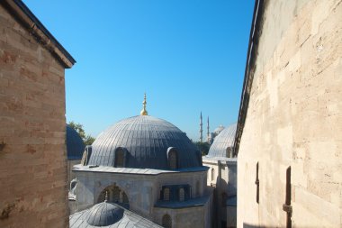 İstanbul 'daki mavi cami, hindi.