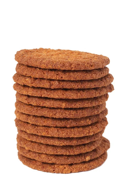 Velké čokoládové cookies — Stock fotografie