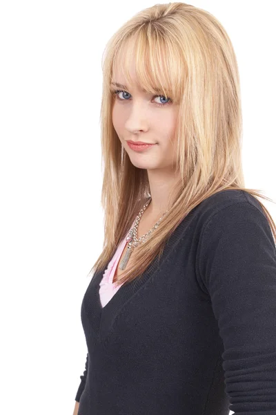 Beautiful blonde businesswoman — Stock Photo, Image