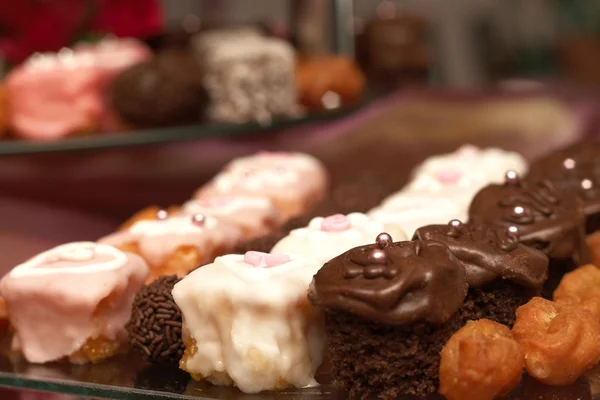 stock image Selection of petit-fours