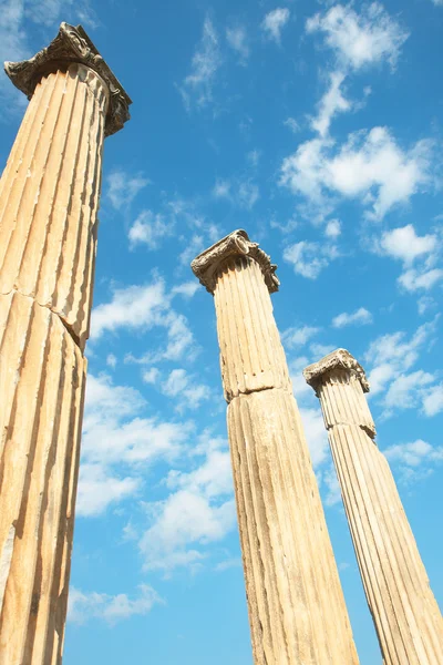 Trajan-Tempel in Pergamon Türkei — Stockfoto