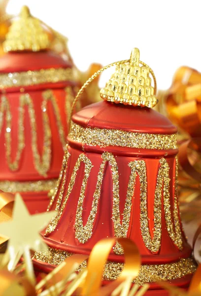 Coloridas campanas de Navidad —  Fotos de Stock