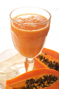 bardak taze papaya smoothie