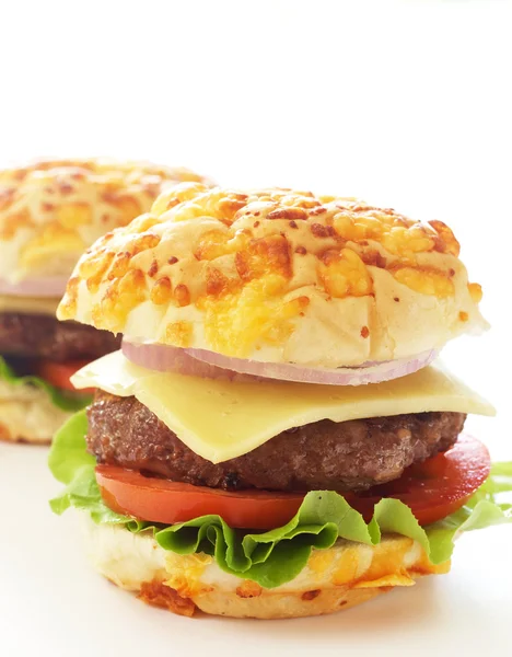 Tasty hamburgers — Stock Photo, Image