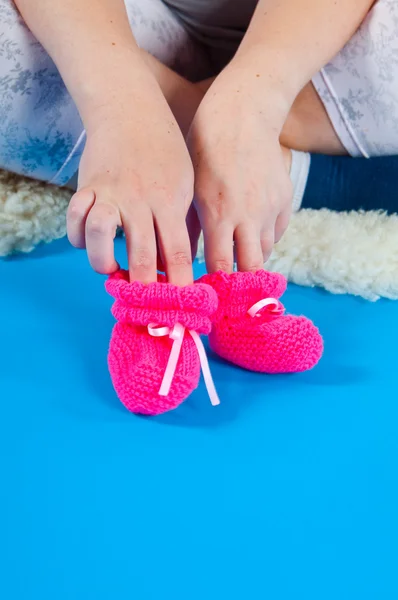stock image Children's bootees