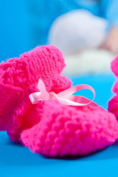 Children's bootees — Stock Photo, Image