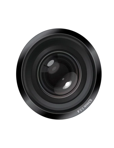 Stock vector 3D Vector Camera Lens