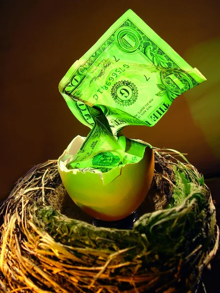 Money on a white background — Stock Photo, Image