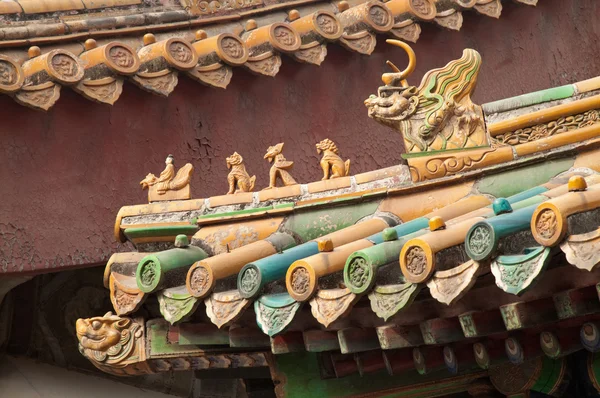 stock image Chinese ceramic roof