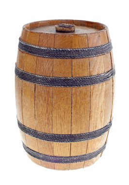 Old wooden barrel. clipart