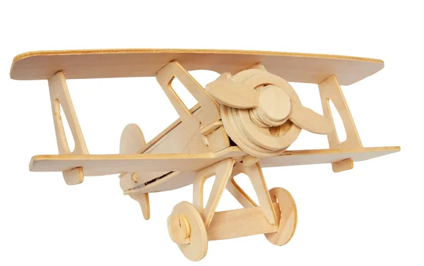 Airplane wooden model — Stock Photo, Image