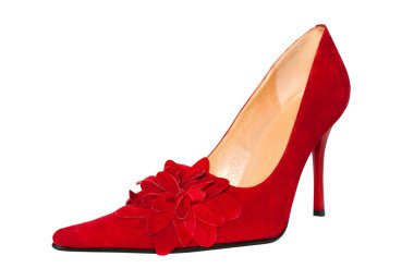 Red shoe clipart