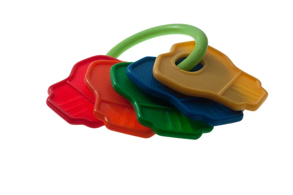 Colorful rattle — Stock Photo, Image