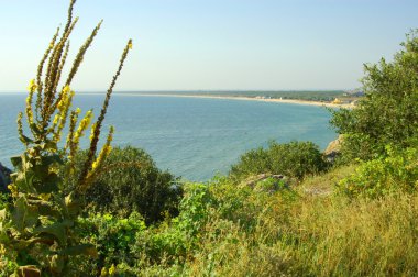 Cape kazantip on manzara