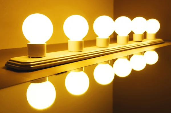 Lâmpadas incandescentes — Fotografia de Stock