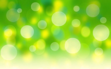 Fresh green abstract background