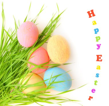 Easter eggs clipart