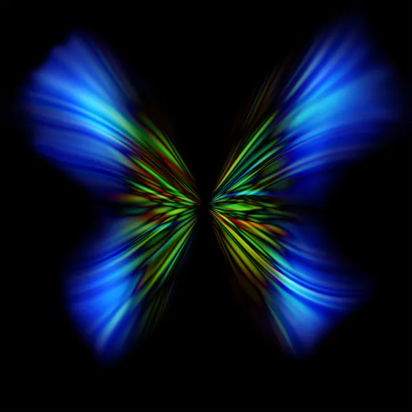 Digitale vlinder — Stockfoto