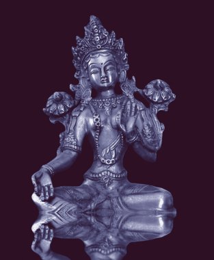 Buddha statue clipart