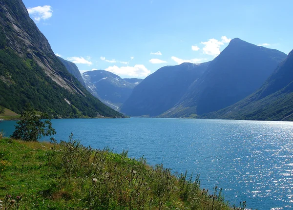 Norwegischer Fjord — Stockfoto