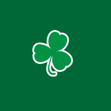 Three-leaf clover clipart