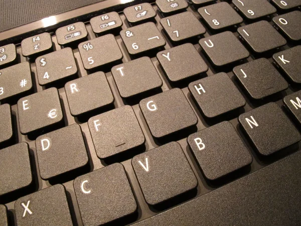 ノート パソコンのキーボード — ストック写真