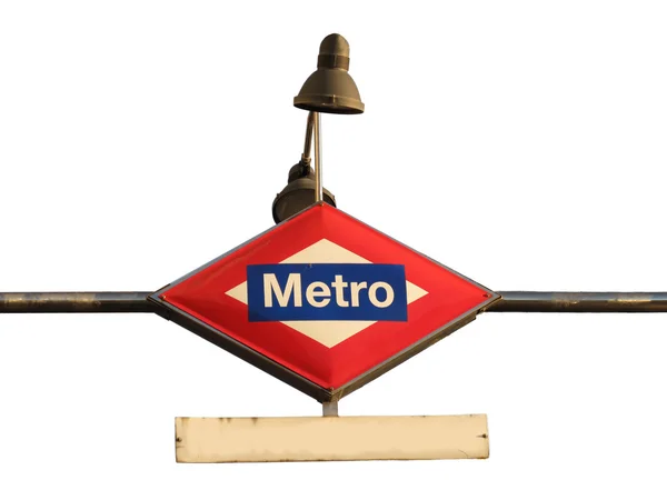 Poster van metro — Stockfoto