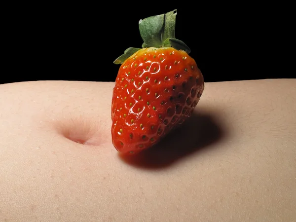 stock image Strawberry and navel