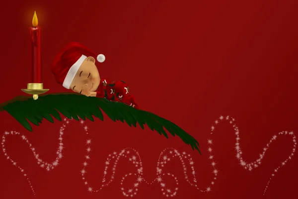 Christmasbaby — Stockfoto