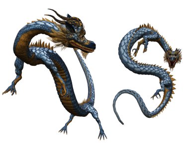 Chinese dragon clipart