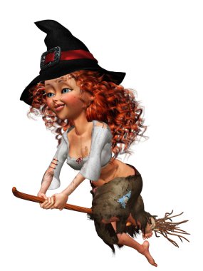 Little witch clipart