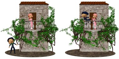 Romeo and Juliet clipart