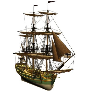 Old Ship clipart
