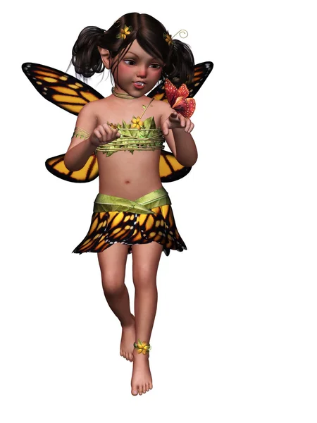 Vlinder fairy — Stockfoto