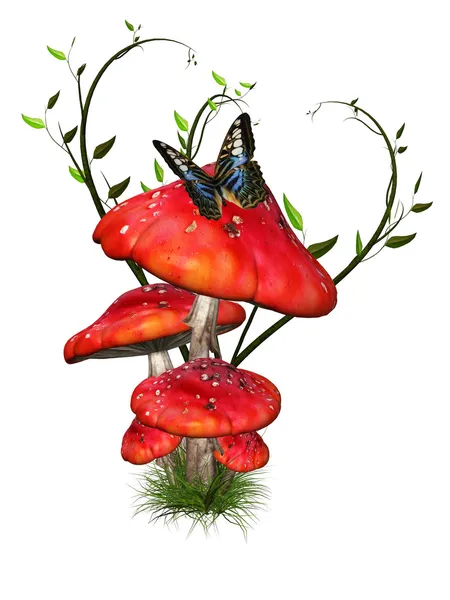 stock image Toadstools