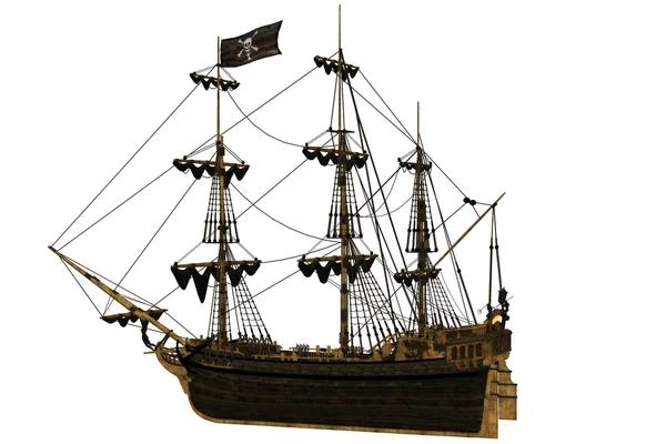 Piratenschiff — Stockfoto