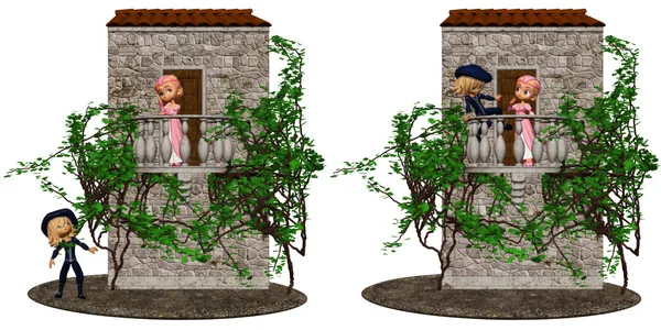 Romeo and Juliet — Stock Photo, Image