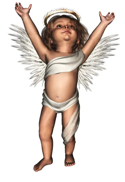 Ангел-хранитель — стоковое фото
