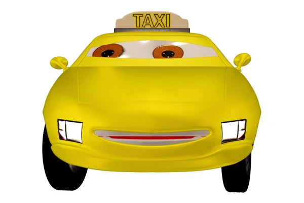 Táxi amarelo — Fotografia de Stock