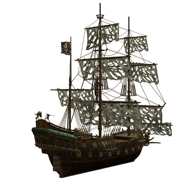 Пиратский корабль Лицензионные Стоковые Фото