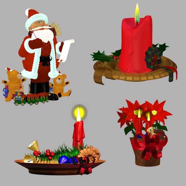 Boże Narodzenie dekoracyjne — Zdjęcie stockowe
