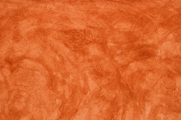 Kahverengi turuncu grunge yıpranmış duvar boyası — Stok fotoğraf
