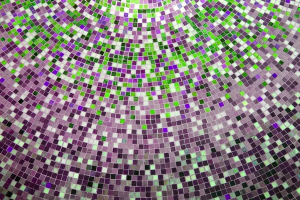 Keramisch glas kleurrijke tegels mozaïek samenstelling — Stockfoto