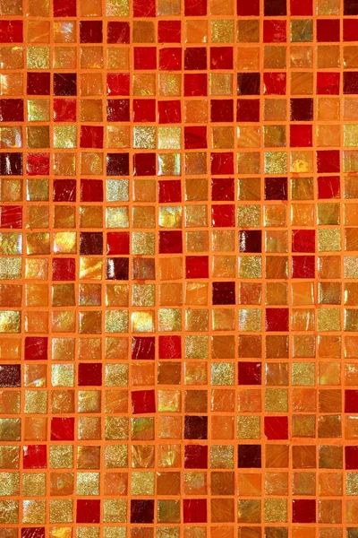 Ceramic glass colorful tiles mosaic composition — Stock Photo, Image