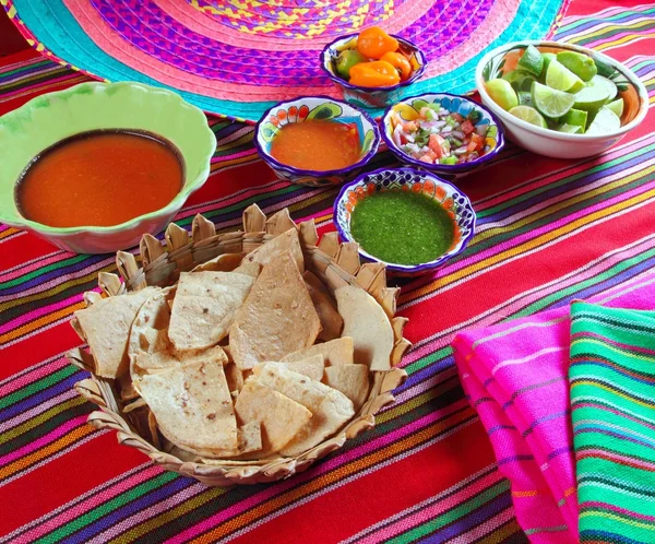 Mexikói szósz pico de gallo habanero chili szósz — Stock Fotó
