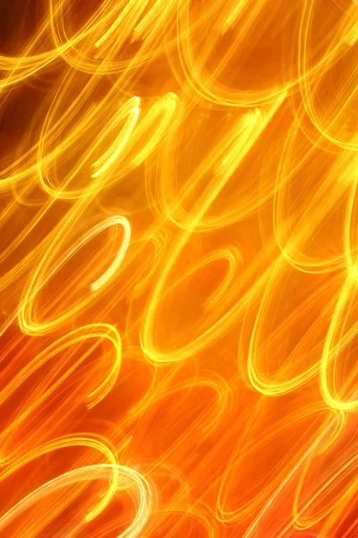 Abstrato luz fundo vermelho laranja noite luzes — Fotografia de Stock