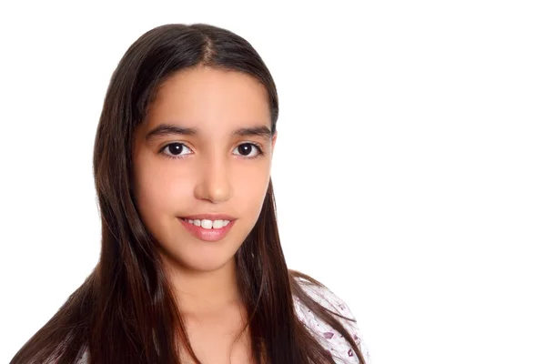 Latino messicano indiano studente etnico adolescente sorridente — Foto Stock