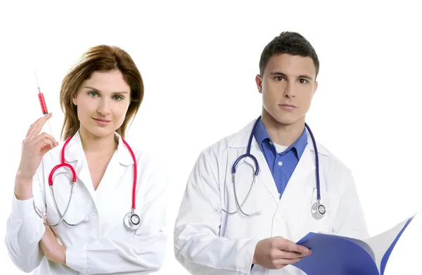 Läkare lagarbete, hälso-och sjukvårdspersonal — Stockfoto