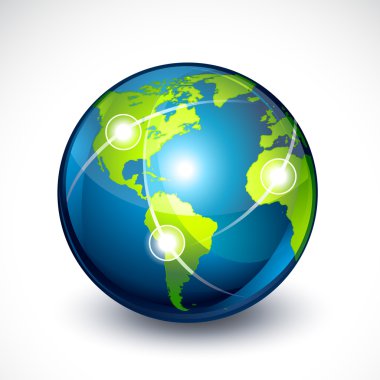 World globe clipart